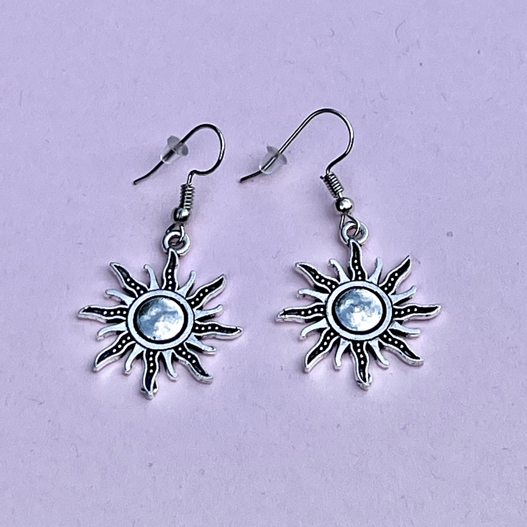 Sun Dangle Earrings